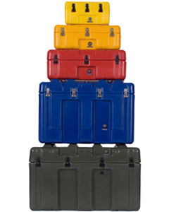 Pelican-Hardigg Single Lid cases from Cases2Go