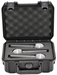 3i-0907-MC3 iSeries Waterproof Three Mic Case from Cases2Go - Open Front